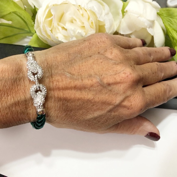 Jewelry - Crystal silver wrap bracelet Black Friday deal